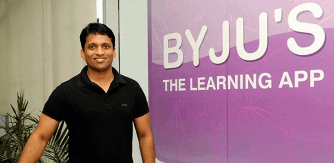 印度教育科技巨头Byju's获1亿美元融资，，，，，，提升为独角兽企业